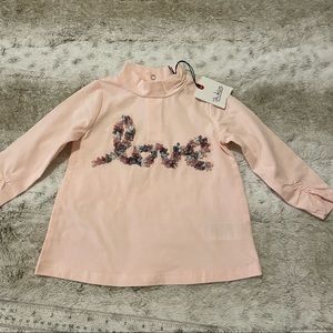 Blukids Love Shirt Size 9-12 Months